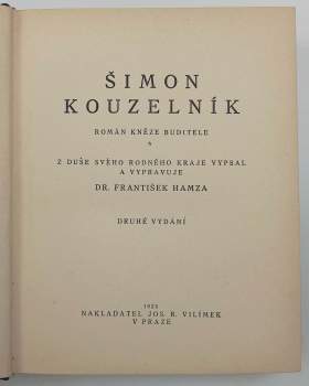 František Hamza: Šimon kouzelník