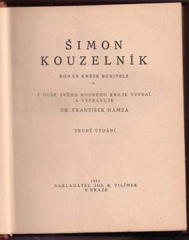 František Hamza: Šimon kouzelník