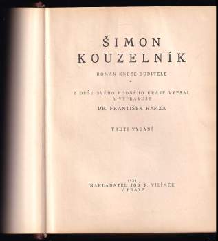 František Hamza: Šimon kouzelník
