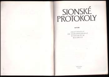 Sionské protokoly