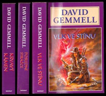 David Gemmell: Sipstrassi - Jon Shannow 1 - 3 - Vlk ve stínu + Poslední strážce + Krvavý kámen