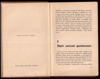 Edgar Wallace: Sir Petr