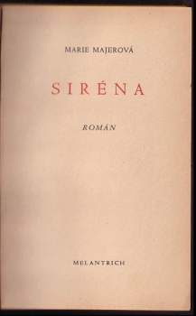 Marie Majerová: Siréna