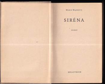 Siréna : román