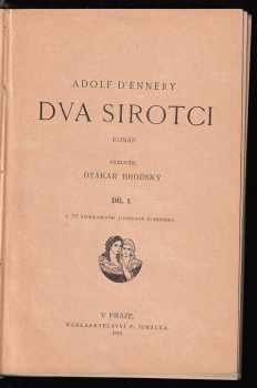 Adolphe d' Ennery: Dva sirotci