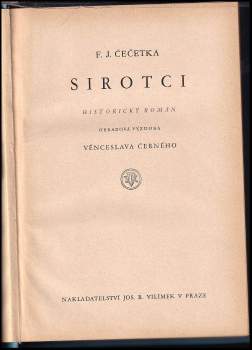 František Josef Čečetka: Sirotci