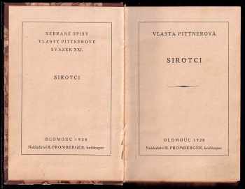 Vlasta Pittnerová: Sirotci