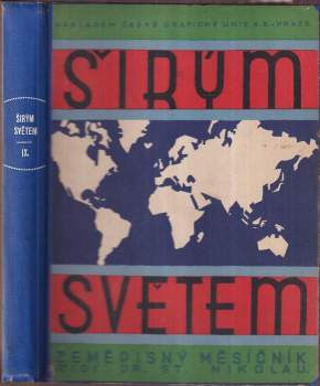 Širým světem ročník X. zeměpisný měsíčník