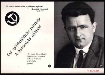 Jaroslav Soukup: Sjezdy Komunistické strany Československa