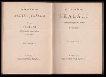 Alois Jirásek: Skaláci