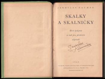 Jaroslav Nauman: Skalky a skalničky