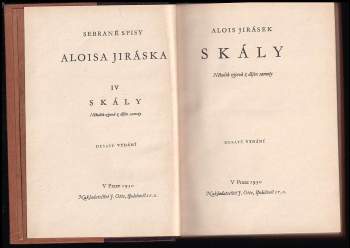 Alois Jirásek: Skály