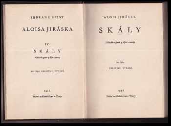Alois Jirásek: Skály