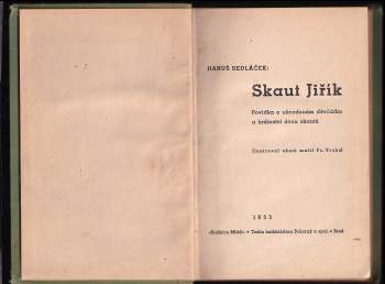 Hanuš Sedláček: Skaut Jiřík