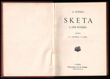 Aleksandr Ivanovič Kuprin: Sketa a jiné povídky