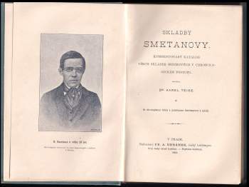 Karel Teige: Skladby Smetanovy