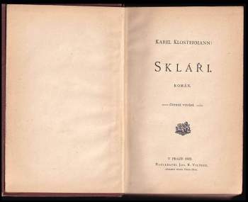 Karel Klostermann: Skláři