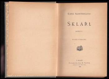 Karel Klostermann: Skláři