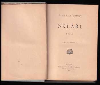 Karel Klostermann: Skláři