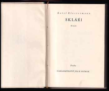 Karel Klostermann: Skláři
