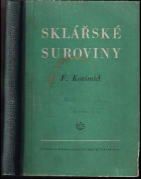 Sklářské suroviny