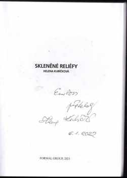 Helena Kubíčková: Skleněné reliéfy