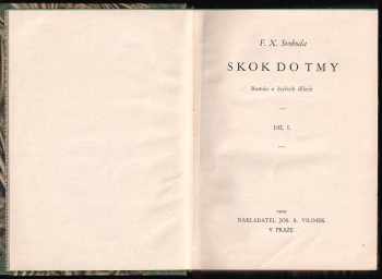 F. X Svoboda: Skok do tmy