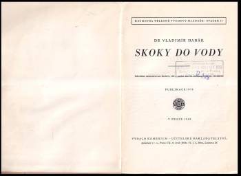 Vladimír Hanák: Skoky do vody