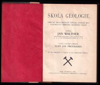 Johannes Walther: Škola geologie