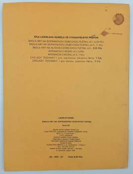 Ladislav Daniel: Škola hry na sopránovou zobcovou flétnu