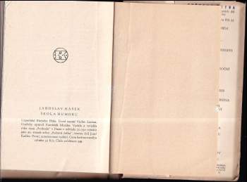 Jaroslav Hašek: Škola humoru