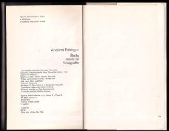 Andreas Feininger: Škola moderní fotografie