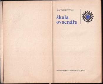 Vladimír Urban: Škola ovocnáře