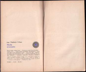 Vladimír Urban: Škola ovocnáře