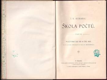 Josef R Sucharda: Škola počtů