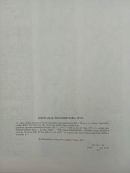 Karel Bednář: Školní atlas československých dějin