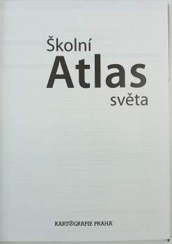 Školní atlas světa