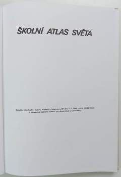 Antonín Rükl: Školní atlas světa