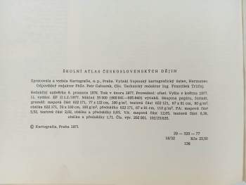 Školní atlas světových dějin