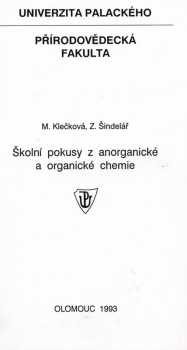Školní pokusy z anorganické a organické chemie