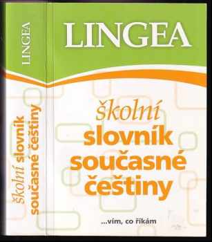 Školní slovník současné češtiny