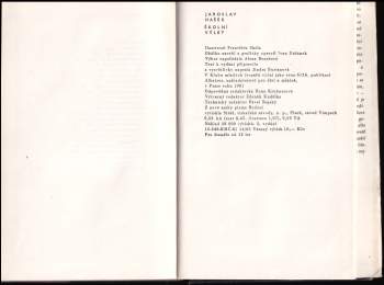 Jaroslav Hašek: Školní výlet