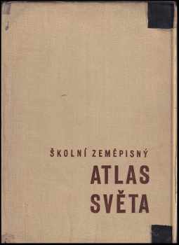 Školní zeměpisný atlas světa