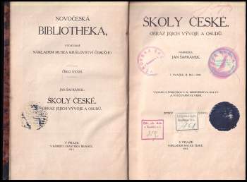 Ján Šafránek: Školy české