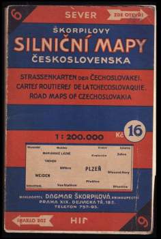 Škorpilovy Silniční mapy Československa