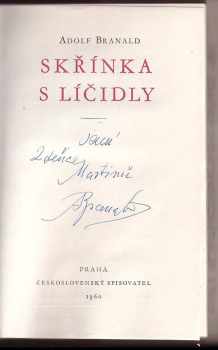 Adolf Branald: Skříňka s líčidly