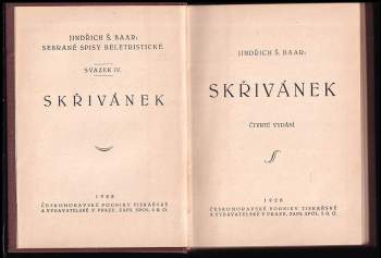 Jindřich Šimon Baar: Skřivánek