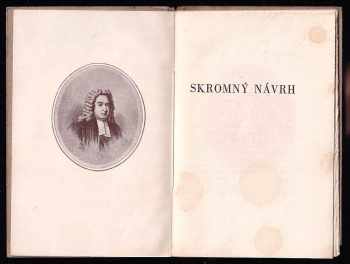 Jonathan Swift: Skromný návrh