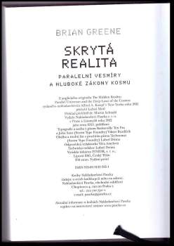B Greene: Skrytá realita
