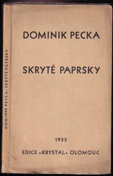 Dominik Pecka: Skryté paprsky